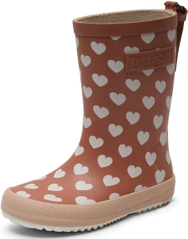 Bisgaard - Sweethearts - Regenlaarzen - Roze - Natuurlijk Rubber
