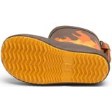 Bisgaard - Fashion II - Regenlaars - Brown Flames - Natuurlijk Rubber