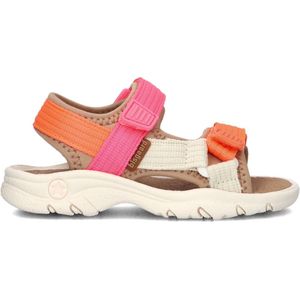 BISGAARD - 74401 - Sandalen - Roze - Canvas - Klittenbandsluiting