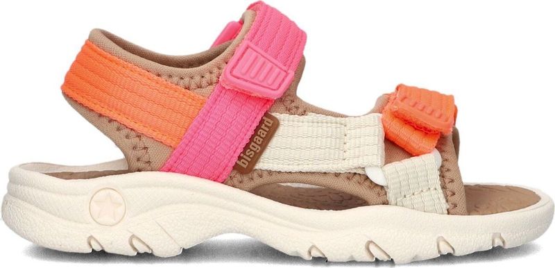 BISGAARD - 74401 - Sandalen - Roze - Canvas - Klittenbandsluiting