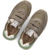 Bisgaard - 44103 - Sneakers - Bruin - Katoen - Klittenbandsluiting