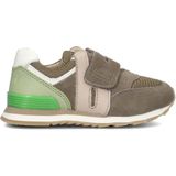 Bisgaard - 44103 - Sneakers - Bruin - Katoen - Klittenbandsluiting