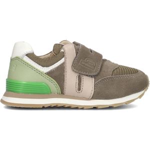 Bisgaard - 44103 - Sneakers - Bruin - Katoen - Klittenbandsluiting