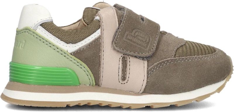 Bisgaard - 44103 - Sneakers - Bruin - Katoen - Klittenbandsluiting