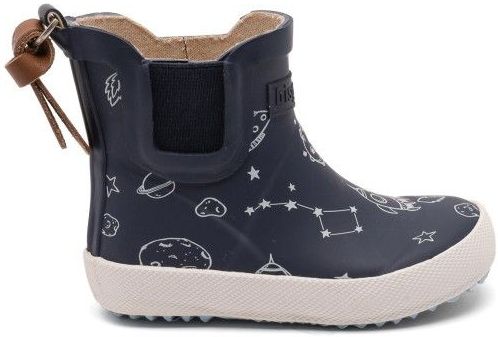 Bisgaard Baby Rubber regenlaarzen, uniseks, kinderen, Met opschrift ""to the moon"", 27 EU