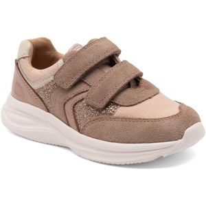 Bisgaard Sneaker "yuki glitter Weite: normal", Freizeitschuh, Mädchen Schuh mit Klett, Größenschablone zum Download