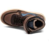 Bisgaard - Gevoerde Leren Sneakers - Bruin