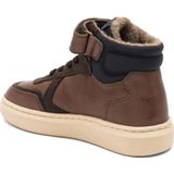 Bisgaard - Gevoerde Leren Sneakers - Bruin