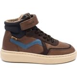 Bisgaard - Gevoerde Leren Sneakers - Bruin