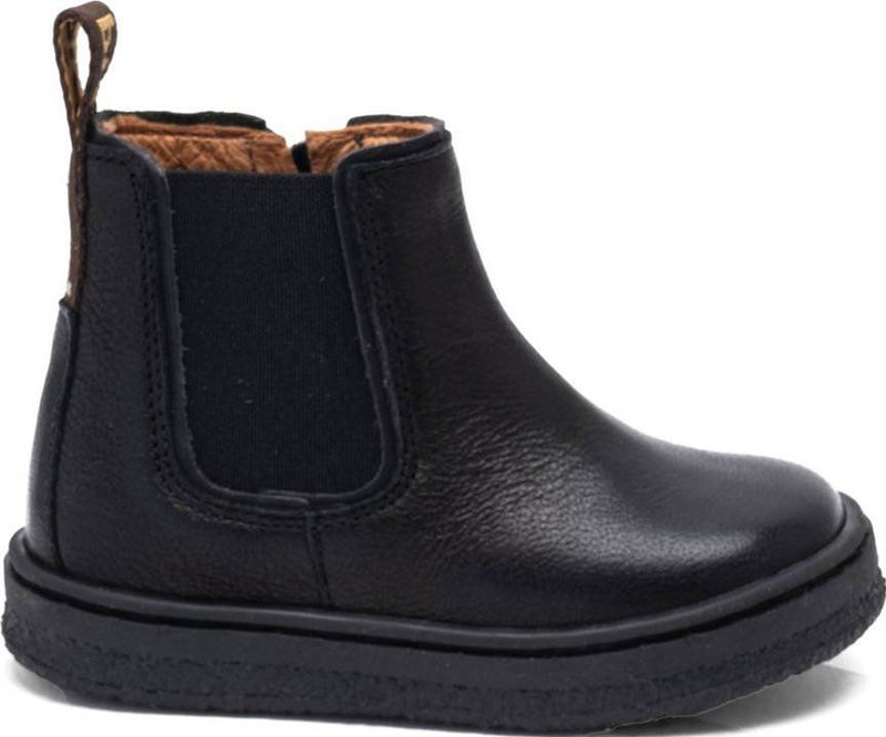 Bisgaard - Phillip - Enkellaarsjes - Leren Buiten- en Voering - Ritssluiting