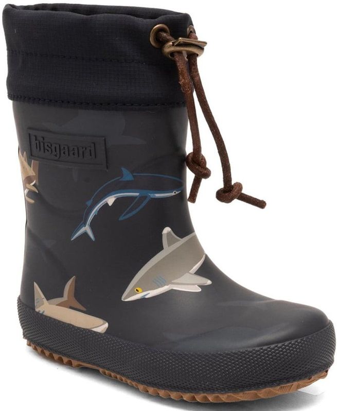 Bisgaard Uniseks laarzen in zwart, Deep Blue Shark, 24 EU