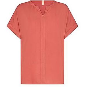 SOYACONCEPT Vrouwen SC-RADIA 9 T-shirt voor dames, rood, medium, rood, M