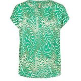 Soyaconcept, Dames, Blouses & Shirts, Groen, Maat: S Viscose,