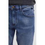 Jeans - Blauw - Met Riemlussen - Studs - Achterzakken - Steekzakken