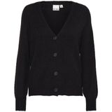 ICHI - Kamara - Gebreid Vest - Zwart