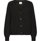 ICHI - Kamara - Gebreid Vest - Zwart