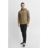 BLEND - NAFTALI - Sweatshirt - Donkerbeige - Gevoerde Capuchon