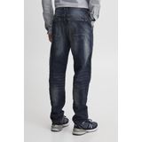 Jeans - Effen - Denim - Heavy Washed - Loosefit