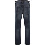 Jeans - Effen - Denim - Heavy Washed - Loosefit