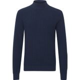 Trui - Effen - Katoen - Lange Mouw - Normale Pasvorm