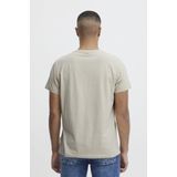 T-shirt - Oyster Gray - Zonder Sluiting - Korte Mouwen - Ronde Hals