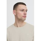 T-shirt - Oyster Gray - Zonder Sluiting - Korte Mouwen - Ronde Hals