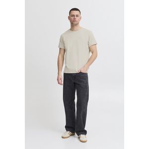 T-shirt - Oyster Gray - Zonder Sluiting - Korte Mouwen - Ronde Hals