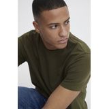 Blend - BHDinton - T-shirt - Groen - 2-in-1-shirt met Lange Mouwen