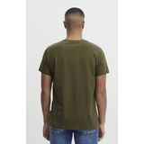 Blend - BHDinton - T-shirt - Groen - 2-in-1-shirt met Lange Mouwen