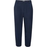 KAFFE - Merle - Damesbroek - Zwart - Geweven Stof - Hoge Taille