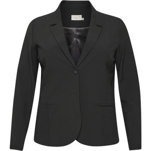 Kaffe Curve KCjia Casual Blazer, Black Deep, 42 dames