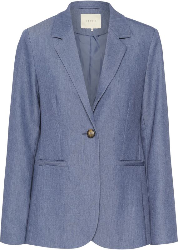 Kaffe - Kasakura Blazer - Blazer - Vintage Indigo - 77% Polyester, 18% Viscose, 5% Elastaan