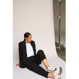 Kaffe Broek Kasakura Hw Pants 10506858 194020 Midnight Marine Dames