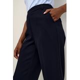 Kaffe Broek Kasakura Hw Pants 10506858 194020 Midnight Marine Dames