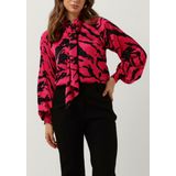 My Essential Wardrobe - Blouse - Roze - Viscose - Lange Mouw