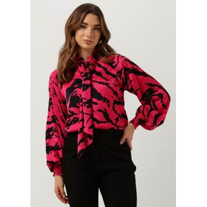 My Essential Wardrobe - Blouse - Roze - Viscose - Lange Mouw