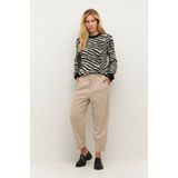 KAFFE - Merle - Damesbroek - 7/8 - Hoge Taille - Normale Pasvorm - Enkellengte