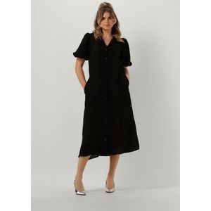My Essential Wardrobe - Estermw Lange Jurk - Zwart - Dames - Polyester