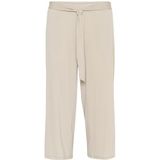 Kaffe - Wijde Broek - Cropped - Losse Pasvorm - Brede Ceintuur