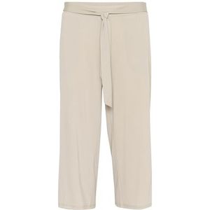 Kaffe - Wijde Broek - Cropped - Losse Pasvorm - Brede Ceintuur