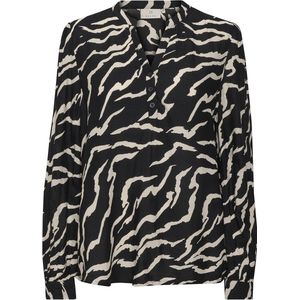 Blouse - Somia - Dierenprint - Viscose - Lange Mouwen