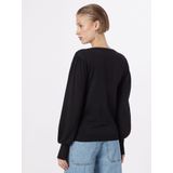 Kaffe - Cardigan - Zwart - Dames - Pofmouwen