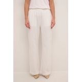 Kaffe, Dames, Broeken, Wit, Maat: XS Katoen,