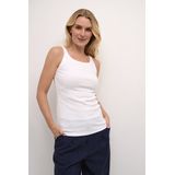 Tops - Mouwloos - Zwart - 95% Katoen, 5% Elastaan