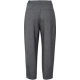 Capri Broek - Hoge Taille - Enkellengte - Zwart - 64% Polyester - 33% Viscose - 3% Elastaan