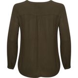 Damesblouse met lange mouwen KAFFE Curve Ami