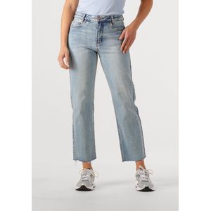 My Essential Wardrobe - Jeans - Blauw - Katoen - High Straight Y