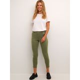Kaffe - Slim Fit Chino Broek - Groen - Dames