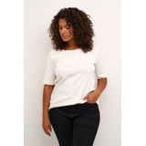 Kaffe Curve - T-shirt - Wit
