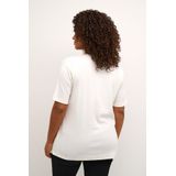 Kaffe Curve - T-shirt - Wit